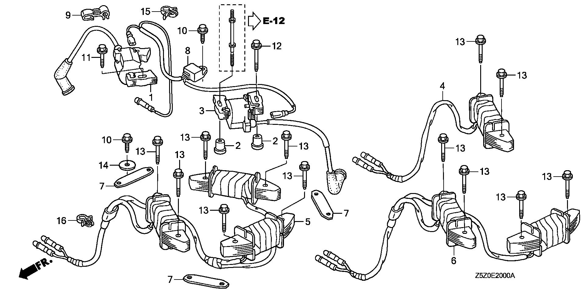 Parts for Engines GCV GCV520 GCV520U SEE4 GJABK10000019999999